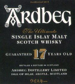 Ardbeg, 17 Jahre, 18kB